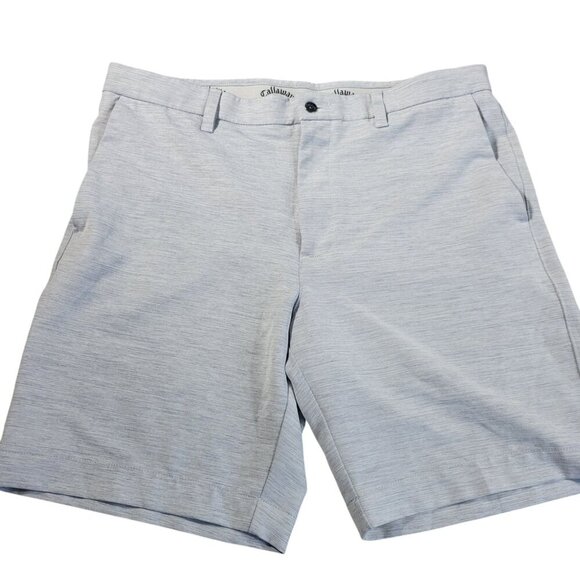 Callaway Golf Shorts Mens 36 Gray Chino Performance - Picture 1 of 8